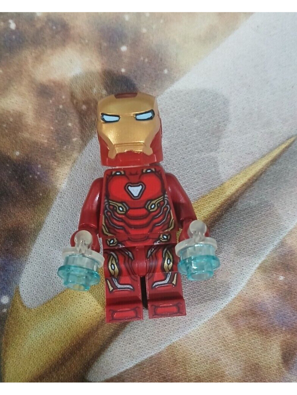 Lego Minifigure Iron Man Mark 50 Armor, sh828